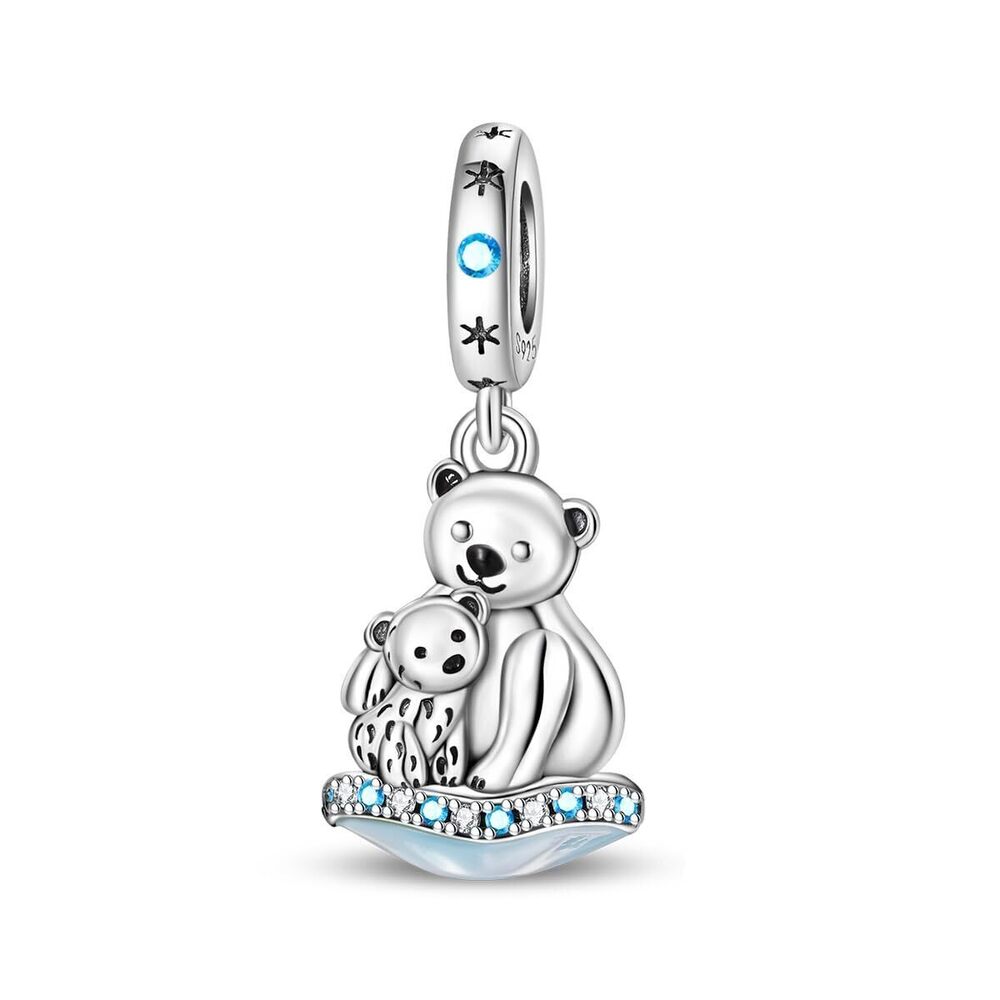 8927 Sterling Silver Christmas Bead Charms for Pandora Bracelet Holiday